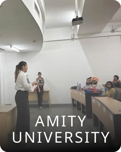 Amity University Session hover