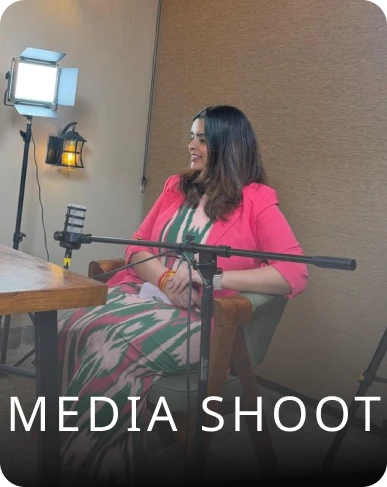 Media Shoot & Studio Sessions hover